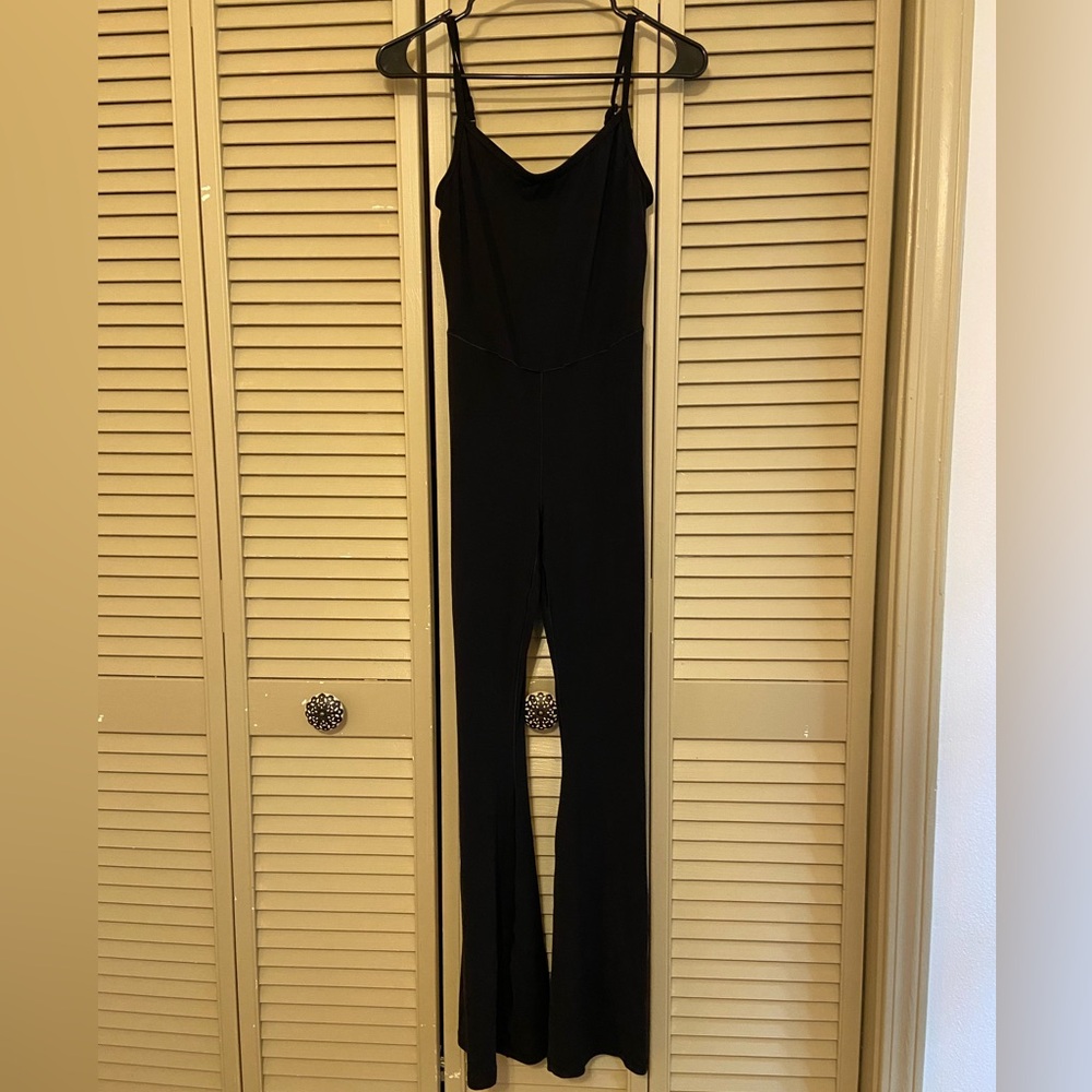 Aerie One Piece Flare Jumpsuit